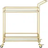 INSPIRED HOME INSPIRED HOME ROLLING BAR CART