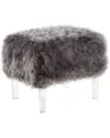 INSPIRED HOME INSPIRED HOME TESSA LUXE OTTOMAN