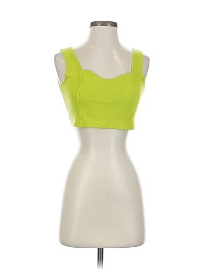Pre-owned Instant Action Sports Bra In Green