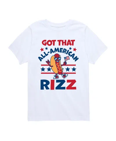 Instant Message Kids' Boys' 8-20 All American Rizz Hotdog Short-sleeve Graphic T-shirt In Multi