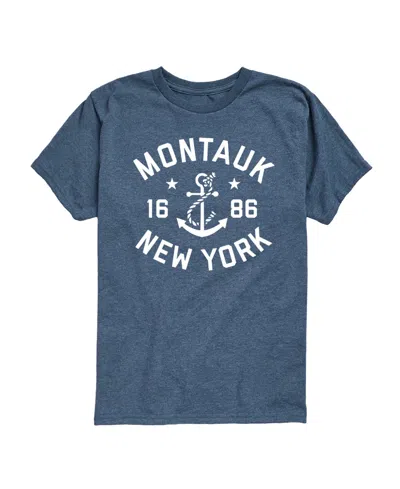 Instant Message Kids' Boys' 8-20 Graphic Short-sleeve T-shirt In Blue