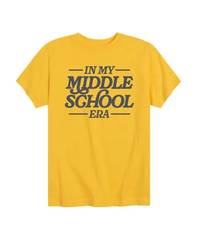 Instant Message Kids' Boys' 8-20 In My Middle School Era Short-sleeve Graphic T-shirt In Yellow