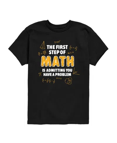 Instant Message Kids' Boys' 8-20 The First Step Of Math Short-sleeve Graphic T-shirt In Black