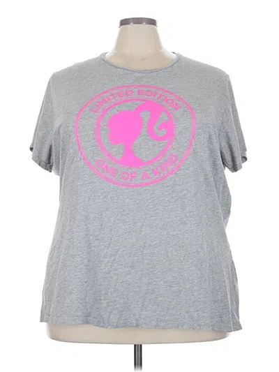 Pre-owned Instant Message Short Sleeve T-shirt In Gray