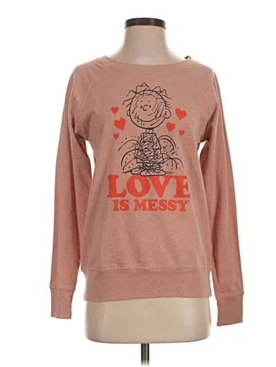 Pre-owned Instant Message Sweatshirt In Pink