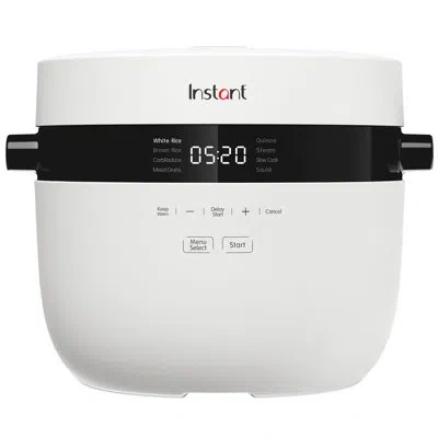 Instant Pot Multigrain Cooker With Carbreduce 20 Cup In White