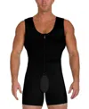 Instaslim Men's Stretch Bodyshorts With Open Crotch In Black