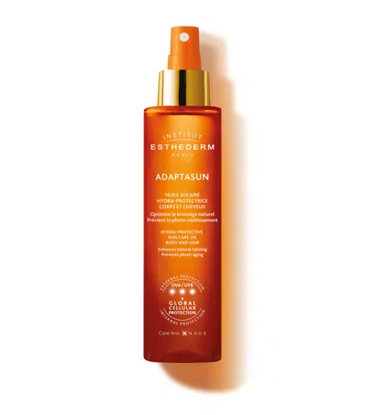 Institut Esthederm Adaptasun Uva/uvb Protective Face, Body & Hair Suncare Oil - Strong Sun In White