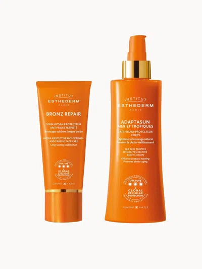 Institut Esthederm Tan Enhancing Suncare Face & Body Duo