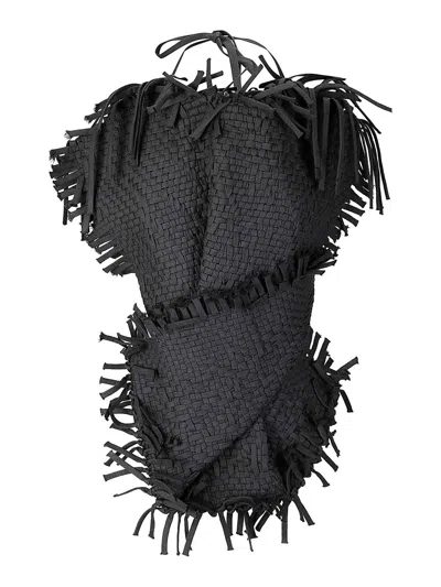 INSTITUTION HAND WOVEN TOP