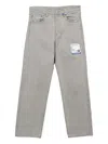In・stru(men-tal) Bleached Jeans In Gray