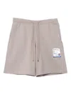 In・stru(men-tal) French Terry Drawstring Shorts In Gray