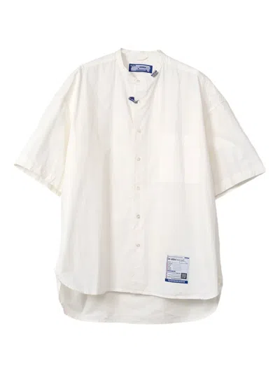 In・stru(men-tal) Half-sleeve Patch-pocket Shirt In Neutral