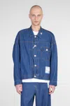Instrumental By Mihara Yasuhiro Denim Jackets In Blue