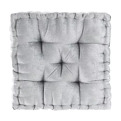 Intelligent Design Charvi Floor Pillow In Gray