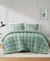 Intelligent Design Dream Puff 3-pc. Comforter Set, King/california King In Sage