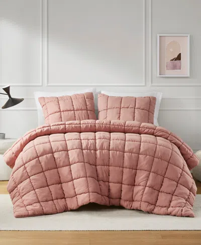 Intelligent Design Dream Puff 3-pc. Comforter Set, King/california King In Rose