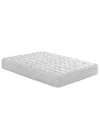 Intelligent Design Dream Puff Overfilled Down Alternative Mattress Pad, Queen In White