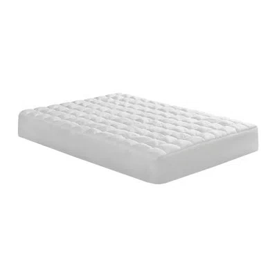 Intelligent Design Dream Puff Overfilled Down Alternative Mattress Pad In White