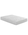 Intelligent Design Dream Puff Overfilled Down Alternative Mattress Pad In White