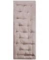 Intelligent Design Edelia Poly Chenille Lounge Floor Pillow, 27 "x 74" In Pink