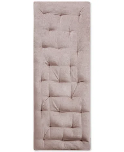 Intelligent Design Edelia Poly Chenille Lounge Floor Pillow, 27 "x 74" In Pink