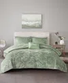 Intelligent Design Felicia Velvet 3-pc. Comforter Set, Twin/twin Xl In Green