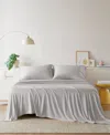 Intelligent Design Jersey-knit Cotton Blend 4-pc. Sheet Set, Queen In Gray