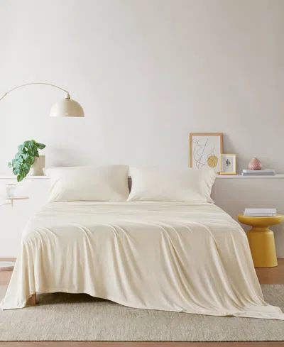 INTELLIGENT DESIGN JERSEY KNIT COTTON BLEND 4-PC. SHEET SET, KING