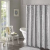 Intelligent Design Khloe Shower Curtain In Gray