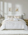 Intelligent Design Lillie Duvet Cover Set In White