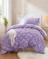 Intelligent Design Lily Floral 2-pc. Comforter Set, Twin In Purple
