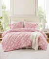 Intelligent Design Lily Floral 3-pc. Comforter Set, King In Pink