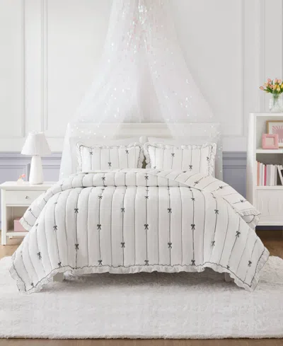 Intelligent Design Liv Microfiber Down Alternative 3-pc. Quilt Set, Full/queen In White