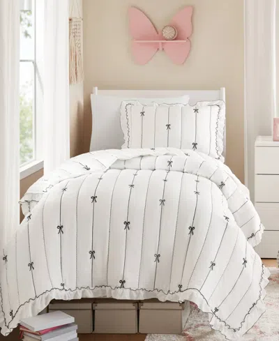 Intelligent Design Liv Microfiber Down-alternative 2-pc. Quilt Set, Twin/twin Xl In White