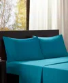 Intelligent Design Microfiber 3-pc Twin Xl Sheet Set Bedding In Teal