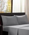 Intelligent Design Microfiber 4-pc Full Sheet Set Bedding In Grey