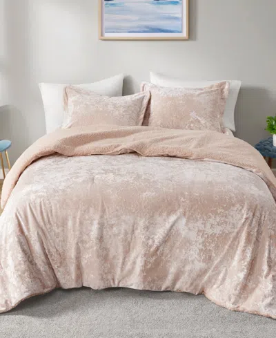 Intelligent Design Mira Reversible 2-pc. Comforter Set, Twin/twin Xl In Blush