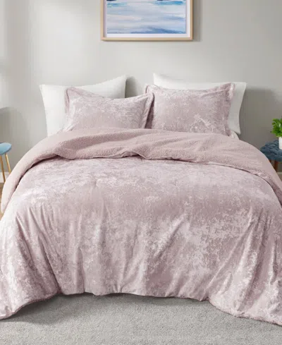Intelligent Design Mira Reversible 2-pc. Comforter Set, Twin/twin Xl In Lavender