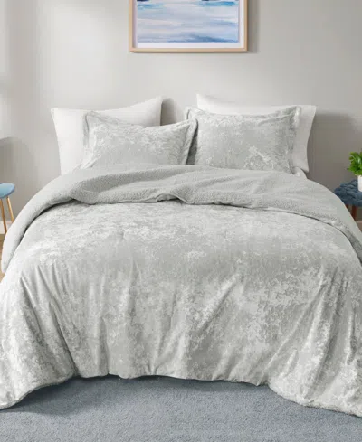 Intelligent Design Mira Reversible 2-pc. Comforter Set, Twin/twin Xl In Silver