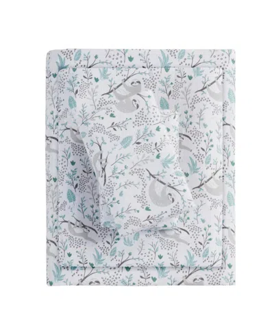 Intelligent Design Novelty Printed Flannel 4-pc. Sheet Set, Full