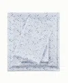 Intelligent Design Printed Microfiber 4 Piece Sheet Set, Queen In Blue Chevron