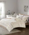 Intelligent Design Raina Metallic 4-pc. Comforter Set, Twin/twin Xl In Multi