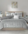 Intelligent Design Raina Metallic 5-pc. Comforter Set, Full/queen