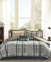 Intelligent Design Robbie Comforter Sets In Gray,blue