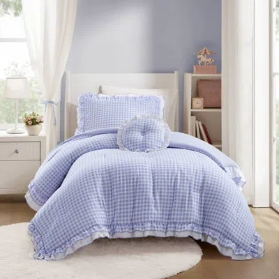 Intelligent Design Rowena Comforter Set In Blue