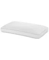 Intellisleep Natural Comfort Traditional Memory Foam Pillow, Queen, Exclusively At Macy's In White With Green Cording