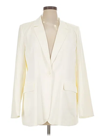 Pre-owned Intempo Blazer Jacket In Ivory