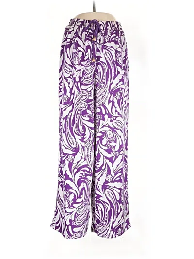 Pre-owned Intempo Casual Pants In Purple