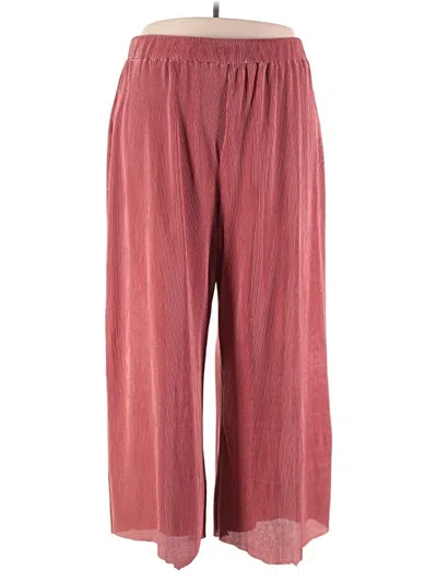 Pre-owned Intempo Casual Pants In Red